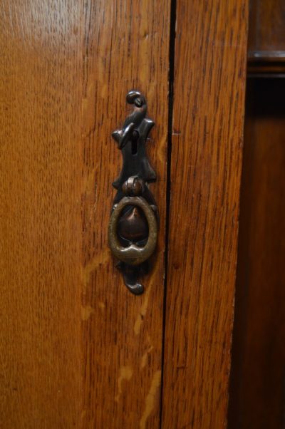 Arts And Crafts Oak Hall Stand/ Robe SAI3110 - Image 18