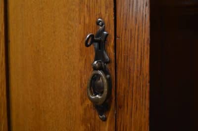 Arts And Crafts Oak Hall Stand/ Robe SAI3110 - Image 17