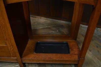 Arts And Crafts Oak Hall Stand/ Robe SAI3110 - Image 15