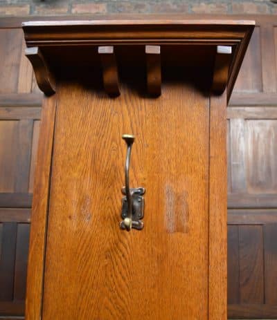 Arts And Crafts Oak Hall Stand/ Robe SAI3110 - Image 2