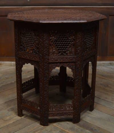 Eastern Octagonal Folding Table SAI3095 Antique Furniture 4