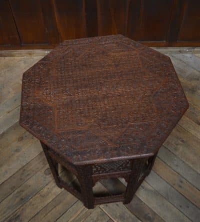 Eastern Octagonal Folding Table SAI3095 Antique Furniture 5