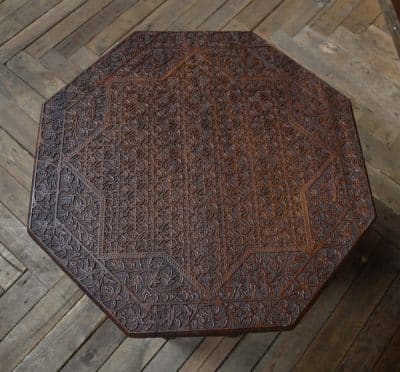 Eastern Octagonal Folding Table SAI3095 Antique Furniture 6