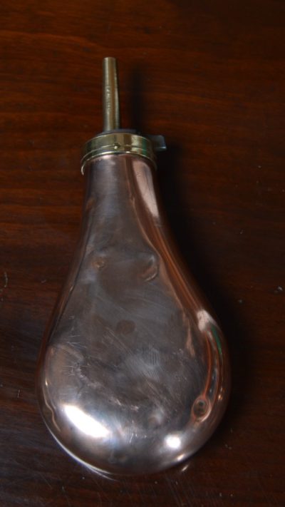 19th Century Copper And Brass Powder Flask SAI3134 - Image 4