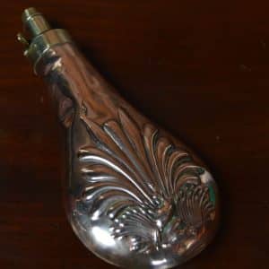 19th Century Copper And Brass Powder Flask SAI3135 Miscellaneous