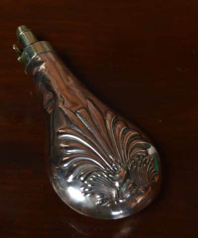 19th Century Copper And Brass Powder Flask SAI3135