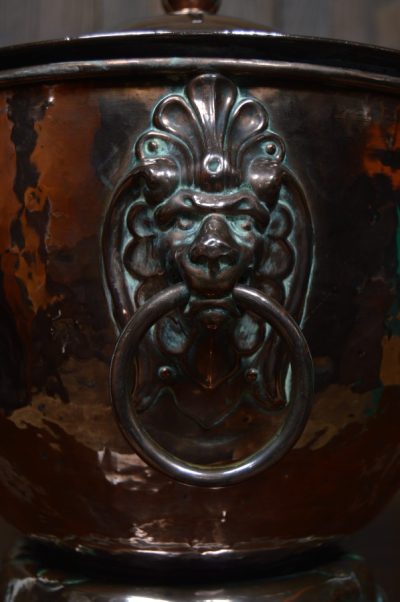 Art Nouveau Copper Coal Bucket SAI3107 - Image 7