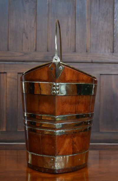 Georgian Peat / Coal Bucket SAI3122 - Image 7