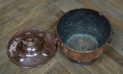 Art Nouveau Copper Coal Bucket SAI3107 - Image 3