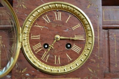 French Marble Mantle Clock SAI3123 Antique Clocks 21