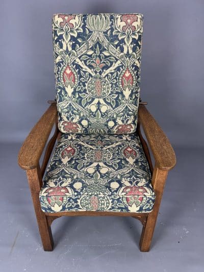 Ambrose Heal Oak Reclining Armchair Ambrose Heal Antique Chairs 6