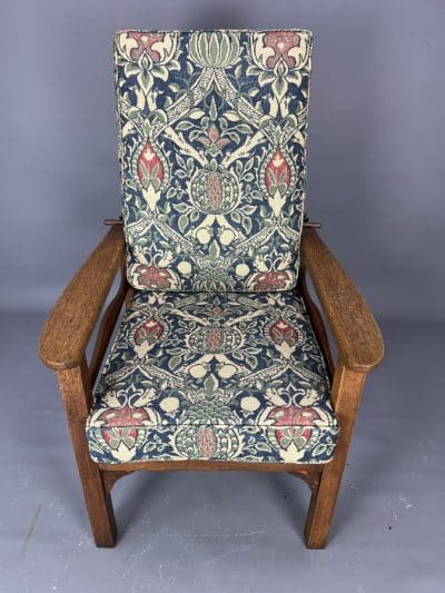 Ambrose Heal Oak Reclining Armchair - Image 4