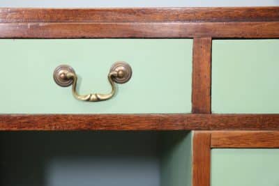 A lovely mahogany twin pedestal desk. early 20th century Antique Desks 11