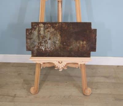 A large cast iron original Victorian street sign marked ‘Hallside Close’. - Image 7