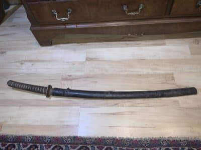 Japanese 2WW Officers Sword Antique Swords 4