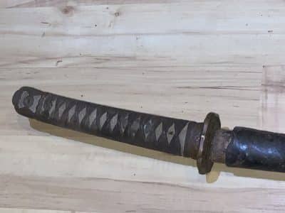 Japanese 2WW Officers Sword Antique Swords 8