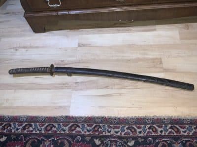 Japanese 2WW Officers Sword Antique Swords 11