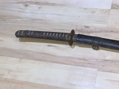 Japanese 2WW Officers Sword Antique Swords 10