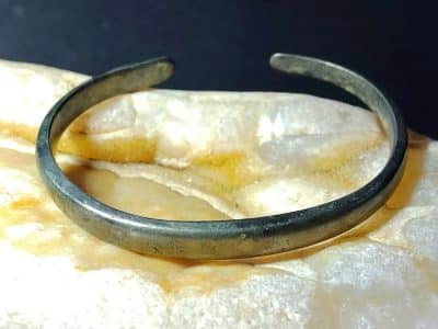 Ancient Viking Silver bracelet (5087) ancient bracelet Antique Art 12