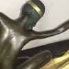 Art Deco “ Dancing With Egyptian “ Bronze & Marble - Image 23