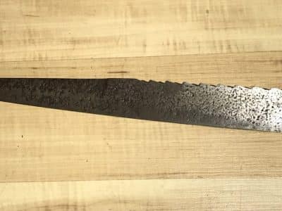 SAW BACK 1850 BRITISH PIONEERS SIDE ARM. - Image 6