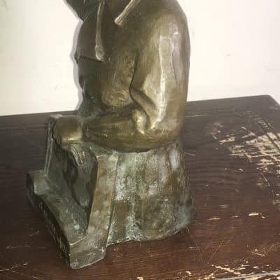 Adolph Hitler taking the salute of the people Antique Sculptures 12