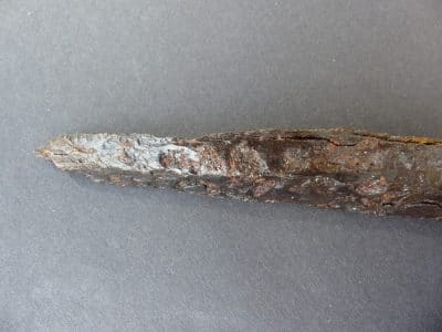 Ancient Roman Iron Spear Head, Socketed (5074) ancient spear Antique Collectibles 13