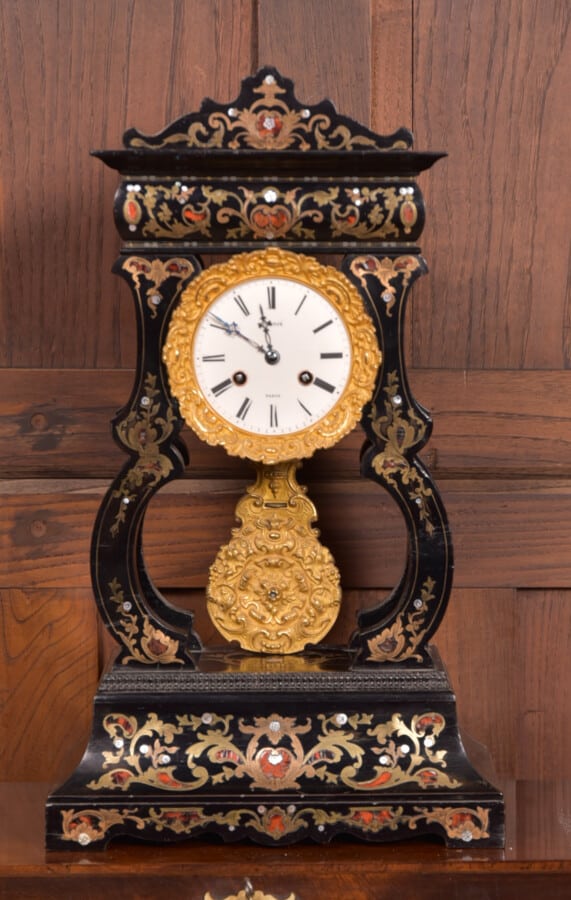 Victorian French Clock Antique