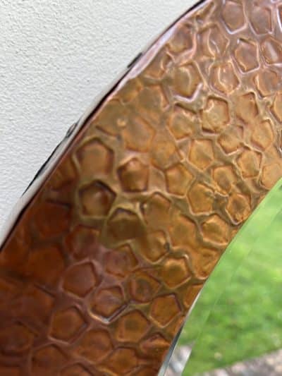 J & F Pool of Hayle Copper Mirror - Image 5