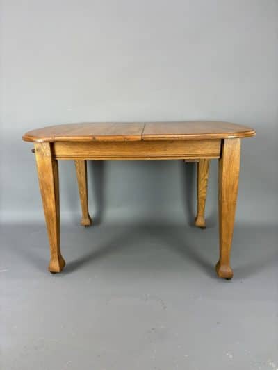 Arts & Crafts Extending Oak Dining Table c1900 - Image 2