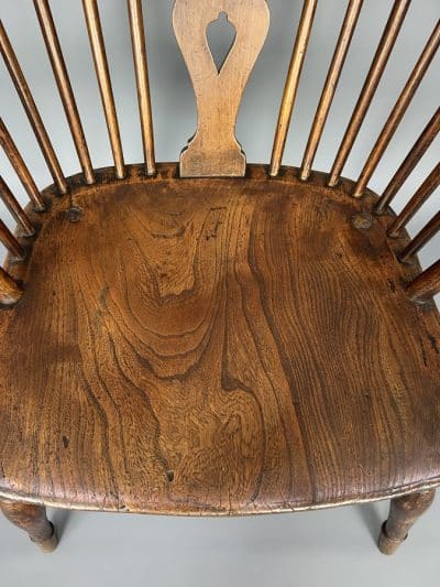 Georgian Wheel Back Windsor Armchair c1800 - Image 3