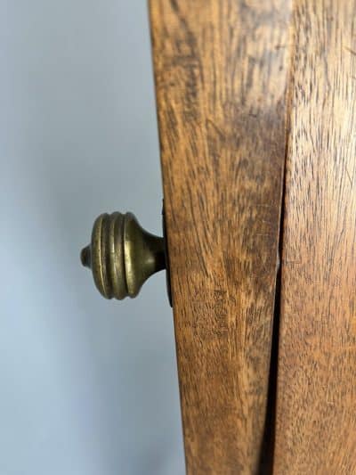 Early 20th Century Walnut Cheval Mirror - Image 5