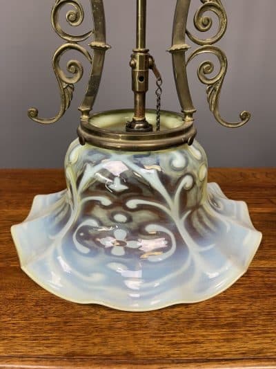 John Walsh Walsh Vaseline Glass Ceiling Light - Image 6