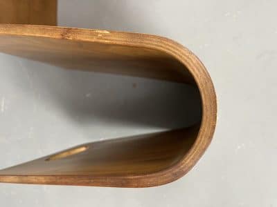 1960s Bent Plywood Coffee Table Magazine Rack - Image 5