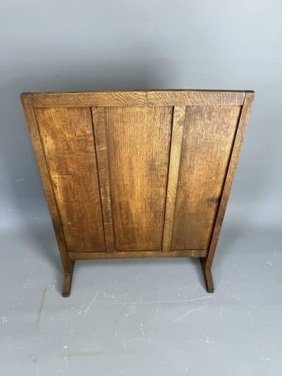 Cotswold School Oak Fire Screen cotswold school Antique Furniture 6