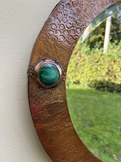 J & F Pool of Hayle Copper Mirror - Image 2