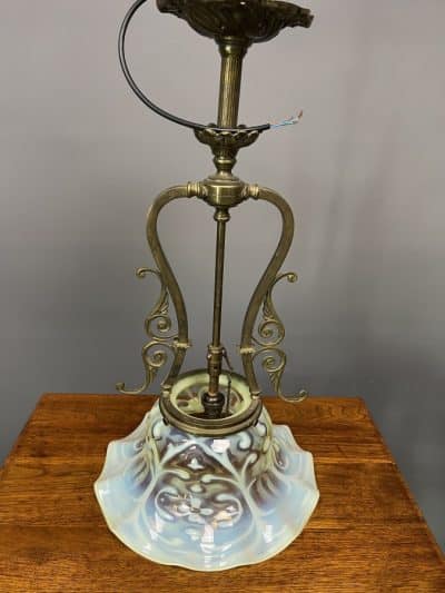 John Walsh Walsh Vaseline Glass Ceiling Light - Image 3