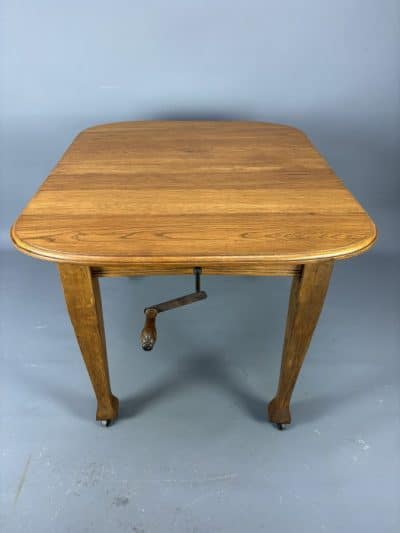 Arts & Crafts Extending Oak Dining Table c1900 dining table Antique Furniture 6