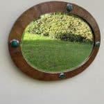 J & F Pool of Hayle Copper Mirror Copper Antique Metals