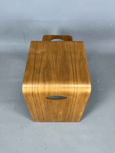 1960s Bent Plywood Coffee Table Magazine Rack - Image 2