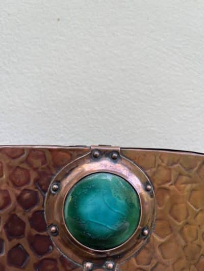 J & F Pool of Hayle Copper Mirror - Image 6