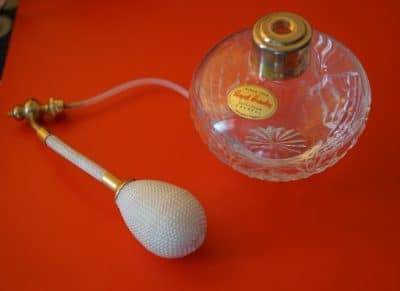 Royal Brierley Cut & Etched Hand Made Perfume Atomiser - Image 6