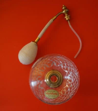 Royal Brierley Cut & Etched Hand Made Perfume Atomiser - Image 7