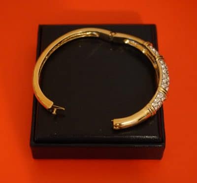 Vintage New Gold Plated Swarovski Bracelet – Boxed Boxed Vintage Gold Jewellery Antique Bracelets 6