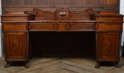 William IV Mahogany Pedestal Sideboard SAI3140 Antique Furniture 3