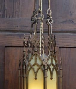 Gothic Style Brass Hall Light SAI3186 Antique Lighting