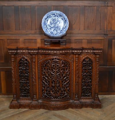 Victorian Padouk Carved Sideboard SAI3129 - Image 2