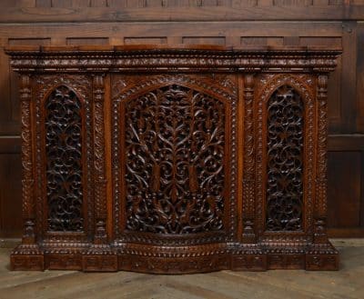 Victorian Padouk Carved Sideboard SAI3129 Antique Furniture 7