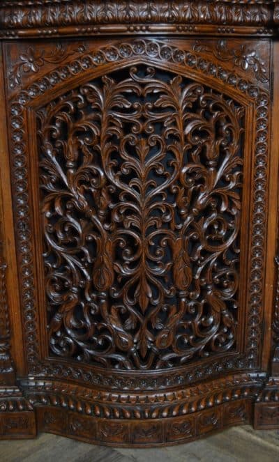 Victorian Padouk Carved Sideboard SAI3129 Antique Furniture 21