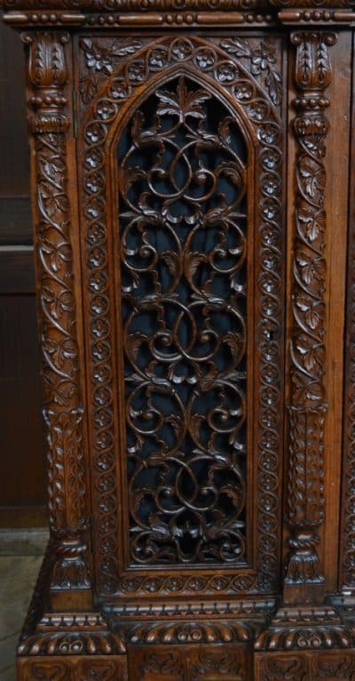 Victorian Padouk Carved Sideboard SAI3129 - Image 18